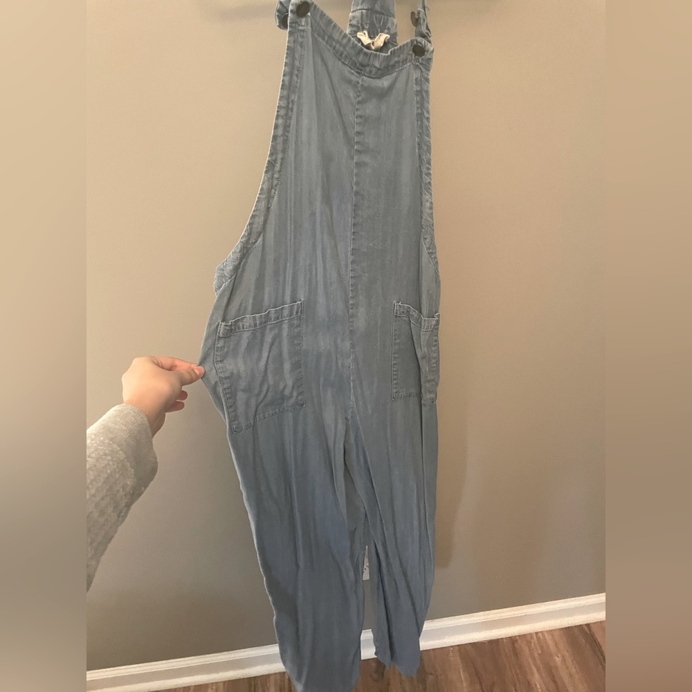 Soft Denim jumpsuit - Picture 1 of 4